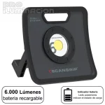 Foco LED NOVA 6K C+R 6.000 lm bateria recargable RTC88815443