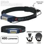 Lampara cabeza LED I-VIEW 400 lm RTC88815626
