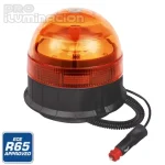 Rotativo LED naranja LED 136x140 mm 12V-24V iman + ventosa RTC88816001