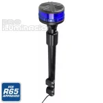 Rotativo mastil telescopico moto LED azul 650x1.000 mm 12V-24V RTC88816106