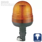Rotativo LED naranja LED 140x130 mm 12V-24V DIN flexible RTC88817021