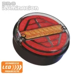 Piloto trasero LED redondo 140 mm izquierdo RTC88817076L
