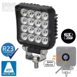 Faro trabajo LED 97x82 mm 10V-30V 16W boton on-off RTC88817084
